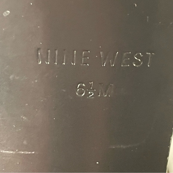 Nine West Leopard Print Strappy Stacked Heel Sandals Women’s Size 6.5 - Picture 8 of 8